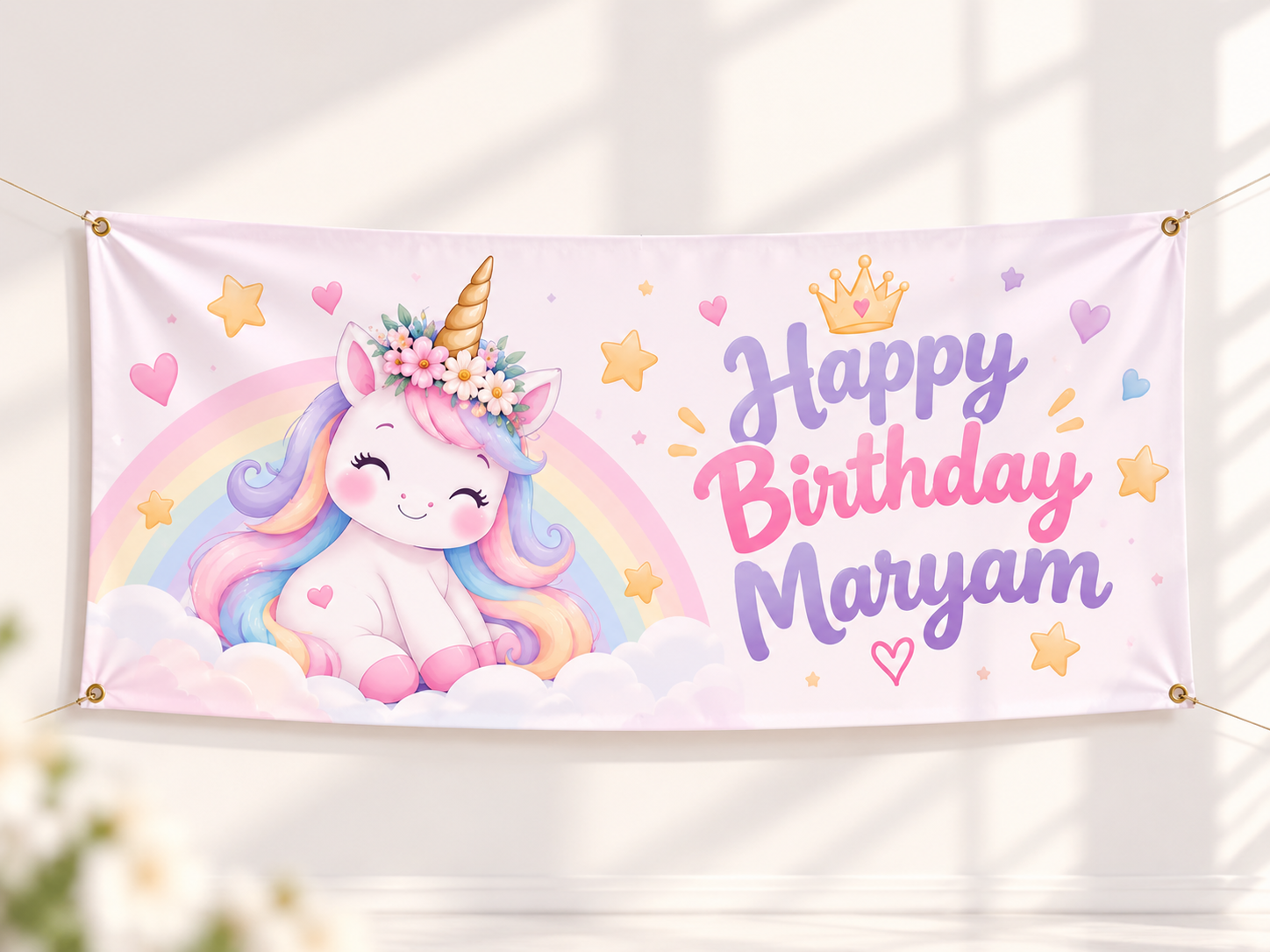 Birthday Banner design example