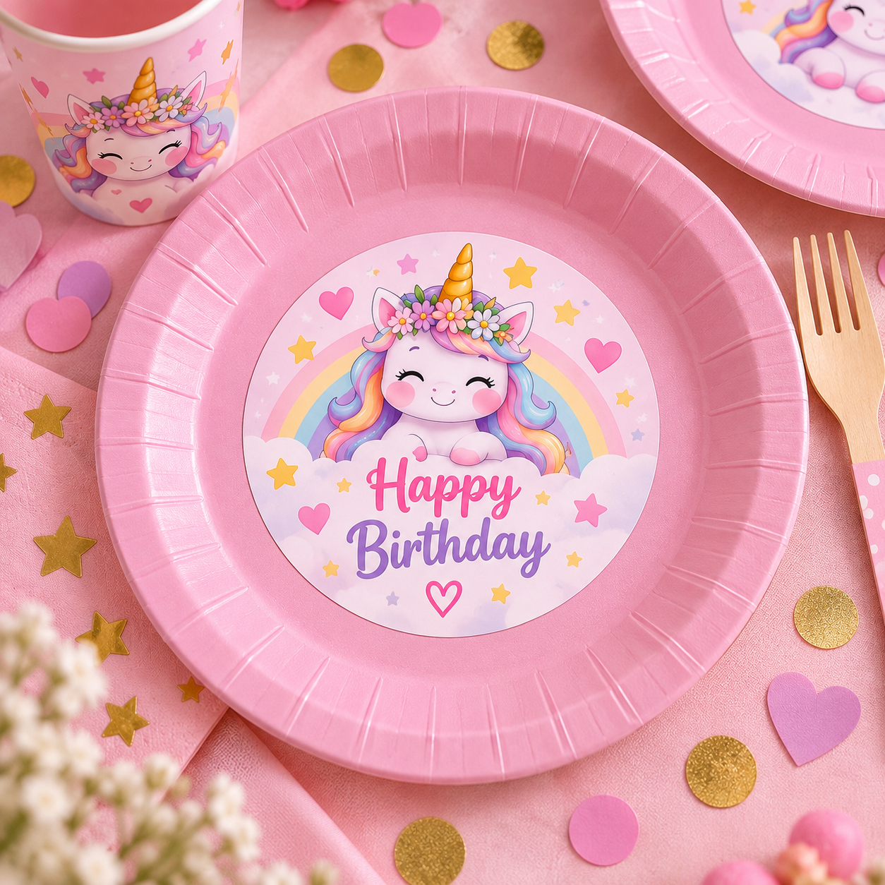 Plate Stickers design example